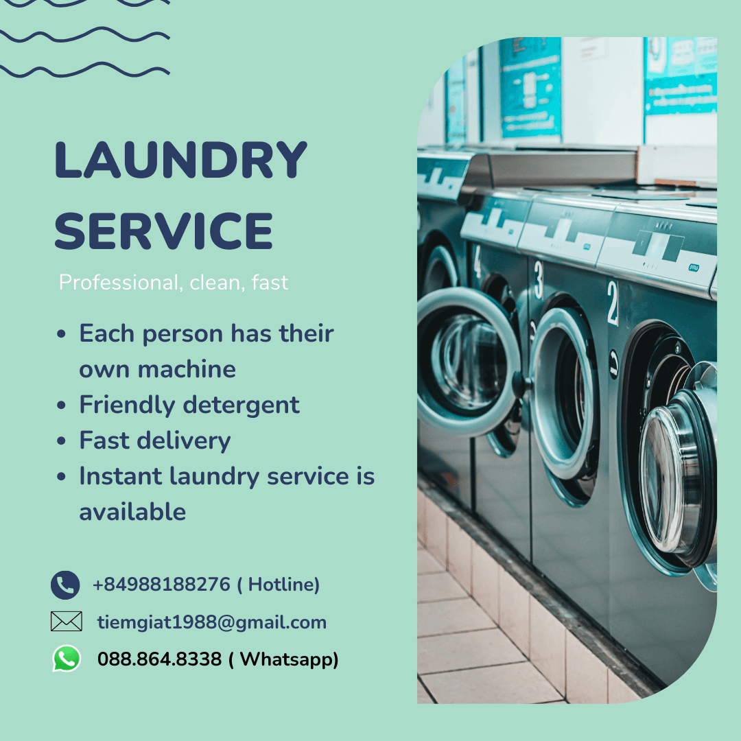 Laundry service in HCMC | Pickup in 30 mins