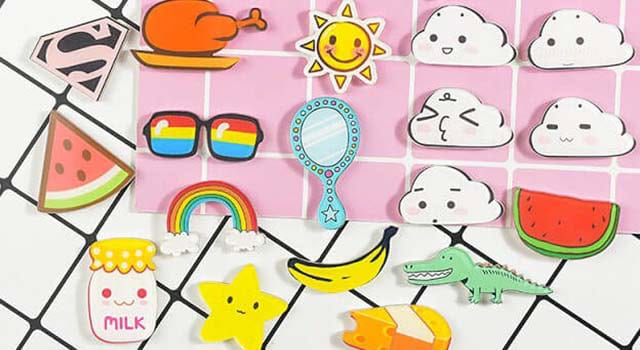 Cách làm sticker đồ ăn bằng các giấy làm nhãn dán