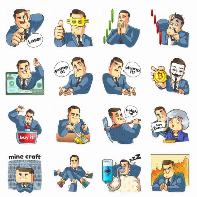99+Mẫu sticker telegram độc đáo đang làm mưa làm gió hiện nay