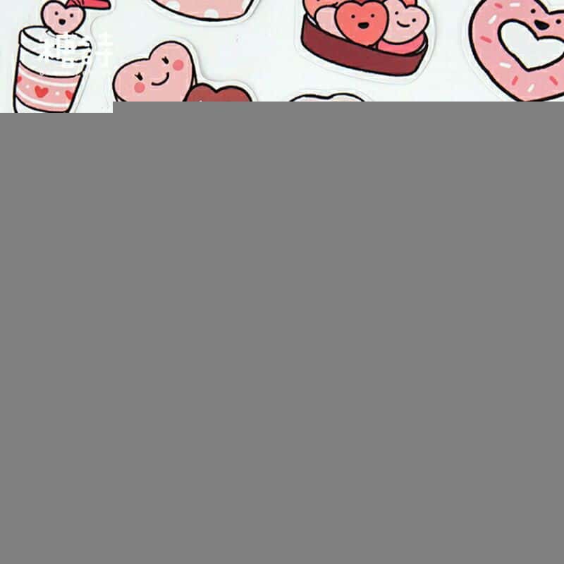 Sticker trái tim cực đáng yêu