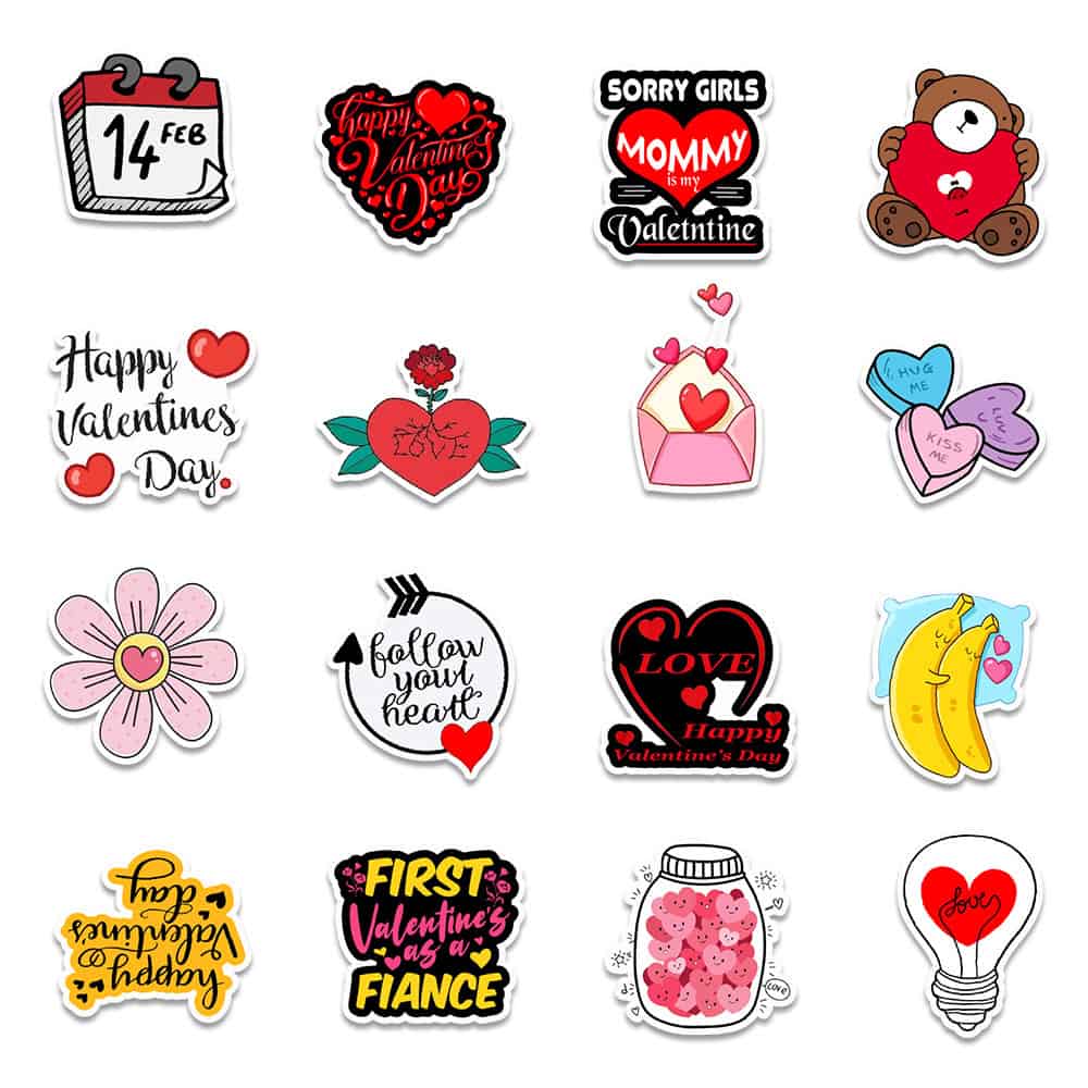Sticker trái tim cực đáng yêu
