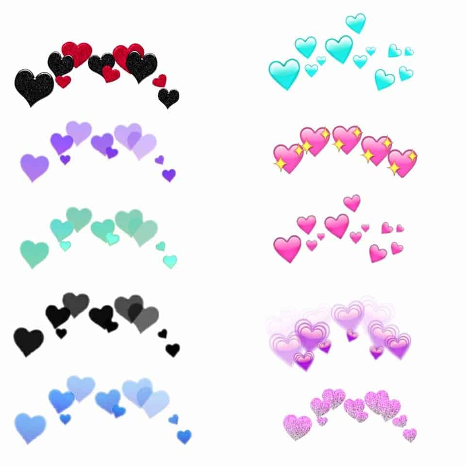 99+ Mẫu sticker trái tim cực đáng yêu gây bão thời gian vừa qua