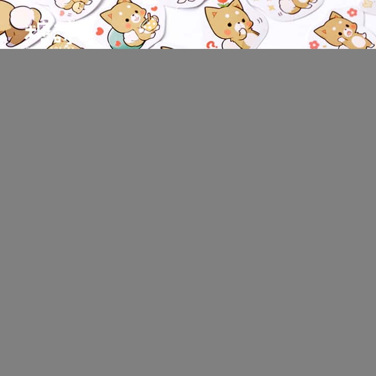 Sticker mèo cute