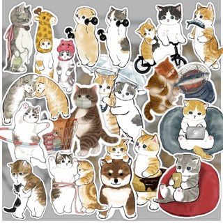 Sticker mèo cute
