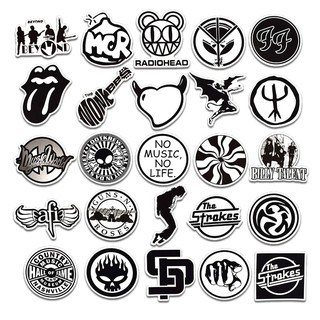 sticker đen trắng độc lạ