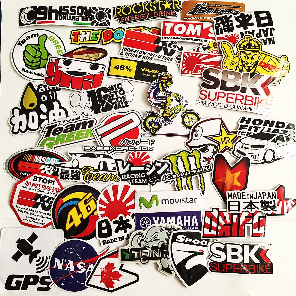 sticker dán xe độc lạ