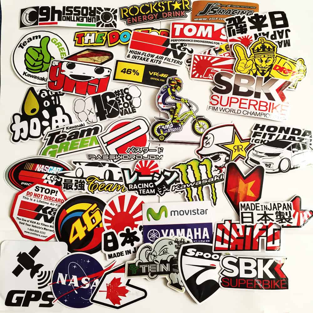 sticker dán xe độc lạ