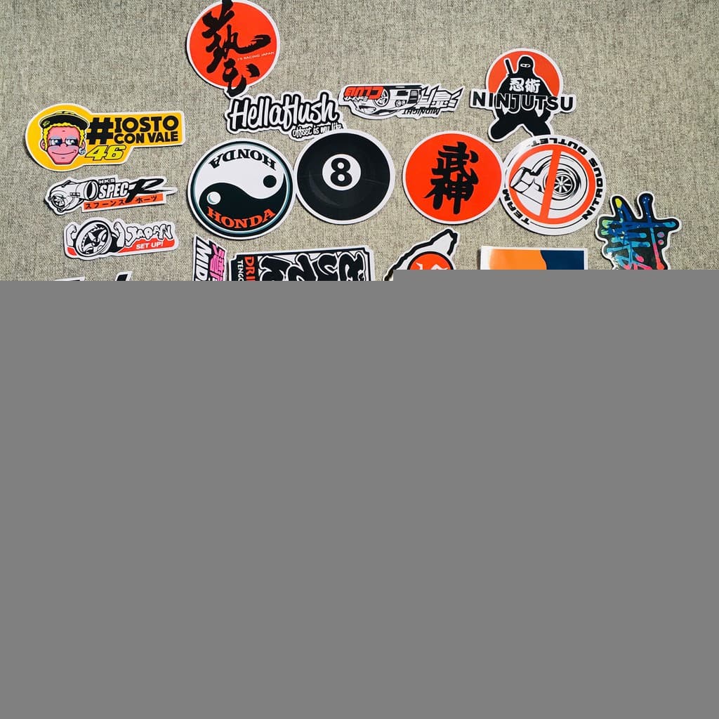 sticker dán xe độc lạ