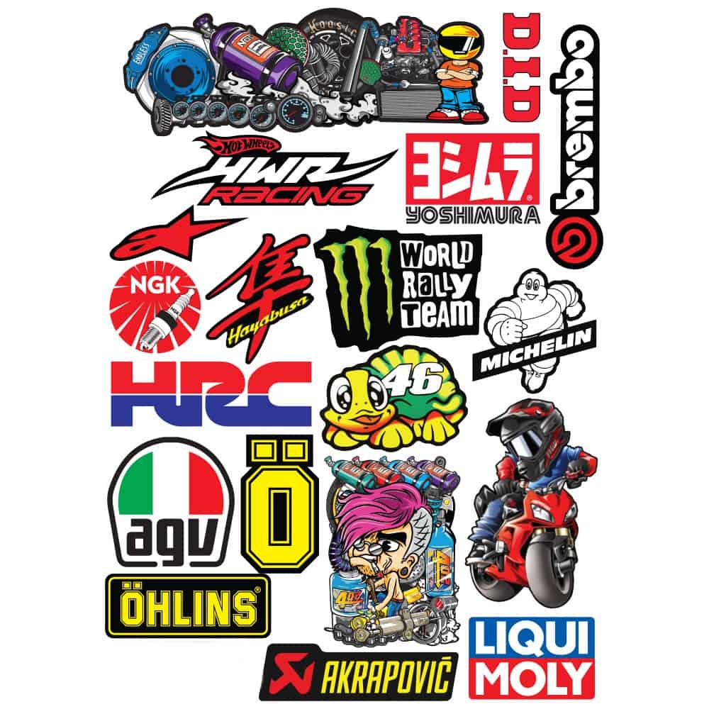 sticker dán xe độc lạ