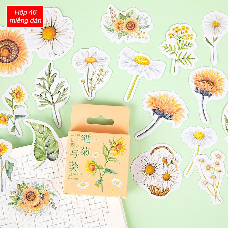 Sticker hoa