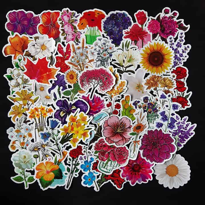 Sticker hoa