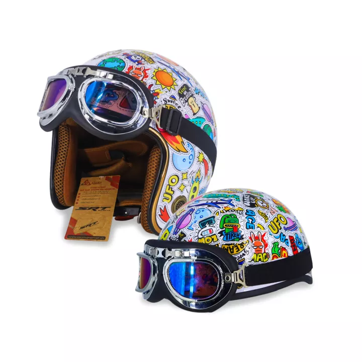 Sticker dán mũ bảo hiểm độc đáo