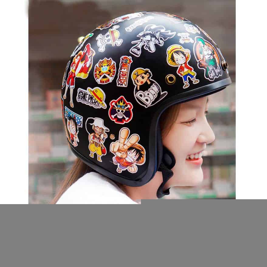 Sticker dán mũ bảo hiểm độc đáo