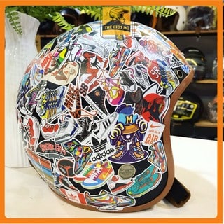 Sticker dán mũ bảo hiểm độc đáo