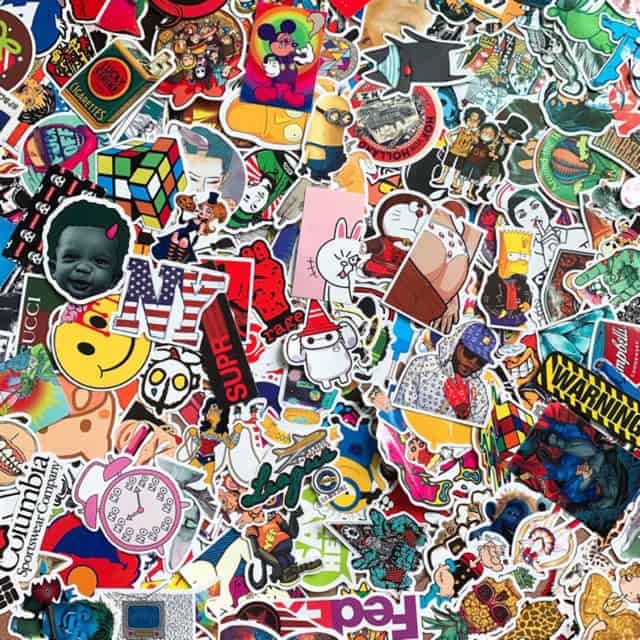 Sticker dán mũ bảo hiểm độc đáo