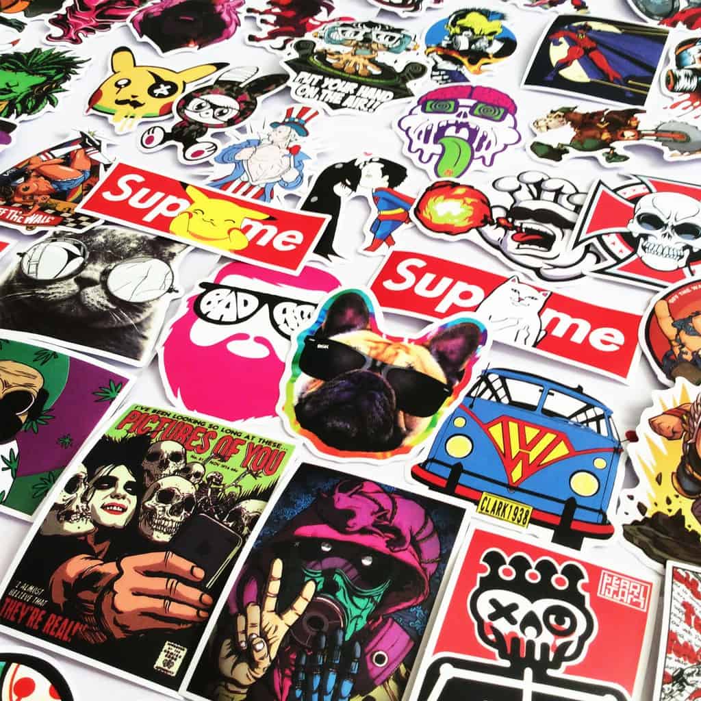Sticker dán mũ bảo hiểm độc đáo
