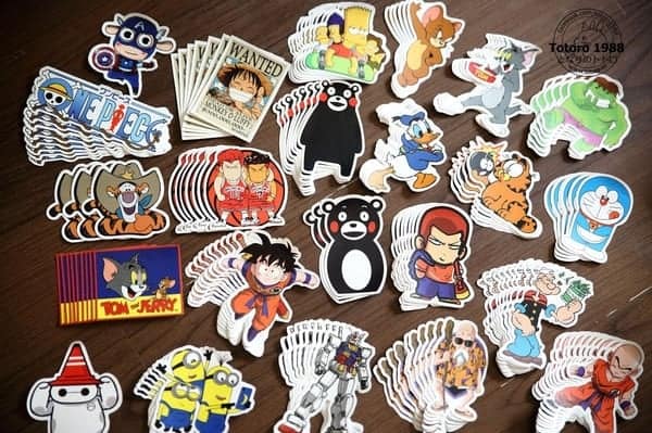 Sticker dán mũ bảo hiểm độc đáo