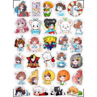 sticker hero team siêu dễ thương