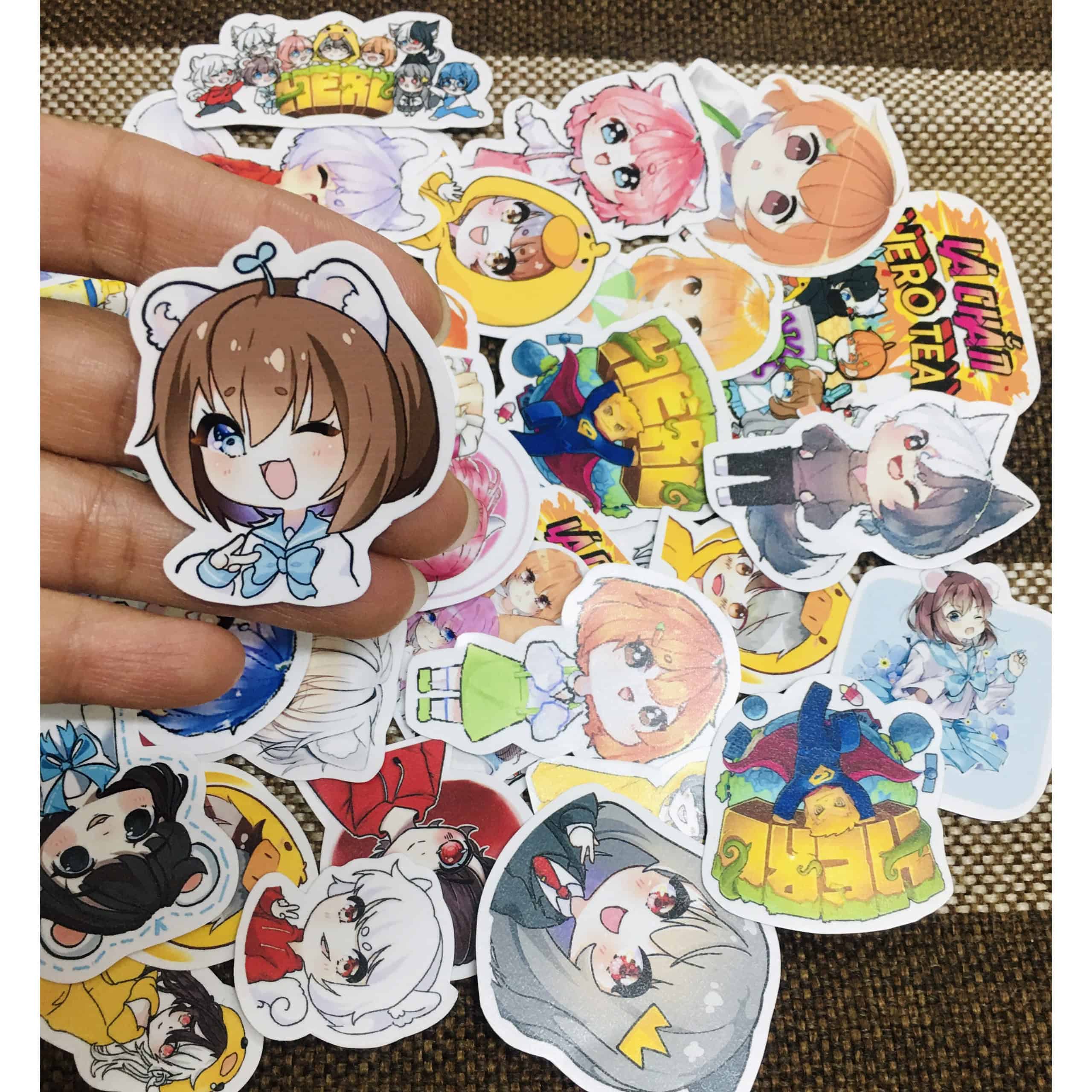 Sticker hero team dễ thương
