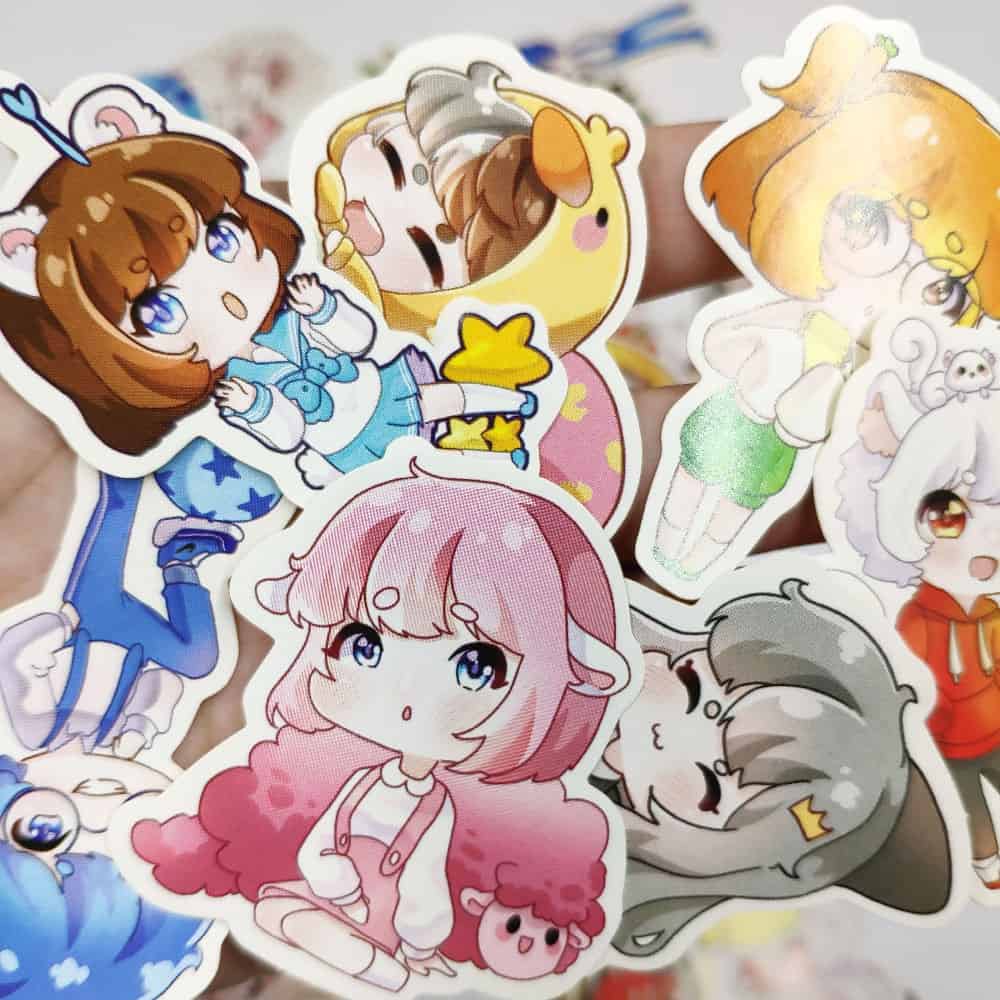 Sticker hero team dễ thương