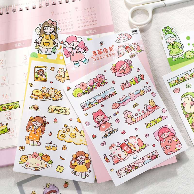 Sticker hình dán đẹp