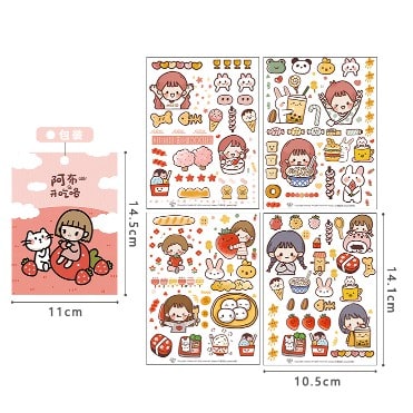 Sticker hình dán đẹp