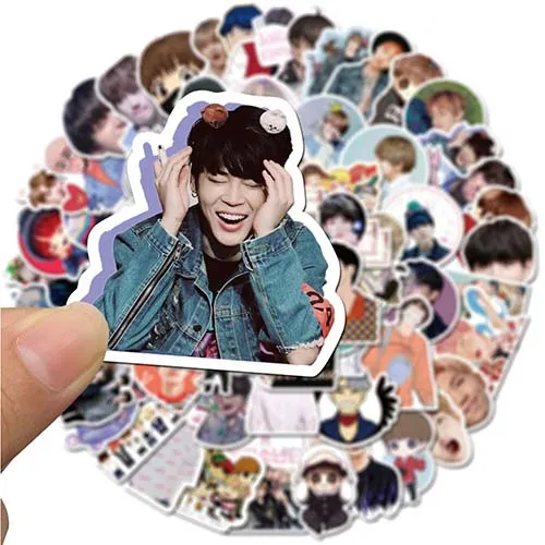 sticker bts siêu dễ thương