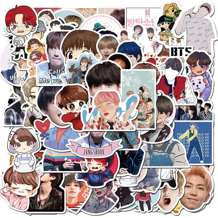 sticker bts siêu dễ thương