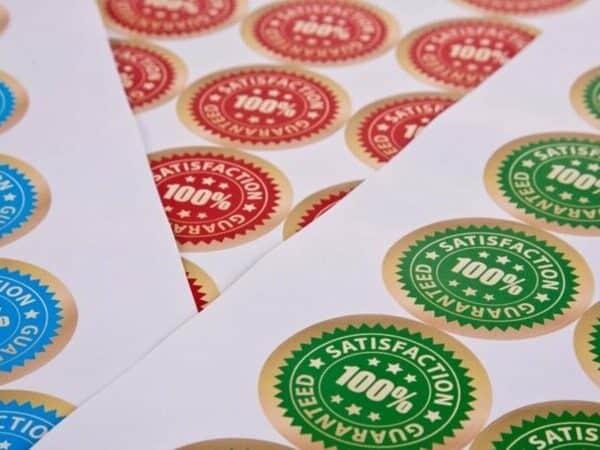 Cấu tạo chính của sticker dán