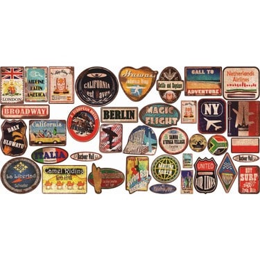 sticker vintage đẹp
