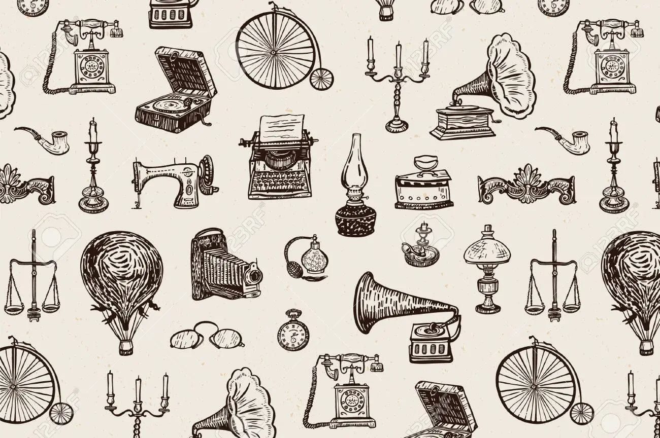 sticker vintage đẹp, độc đáo