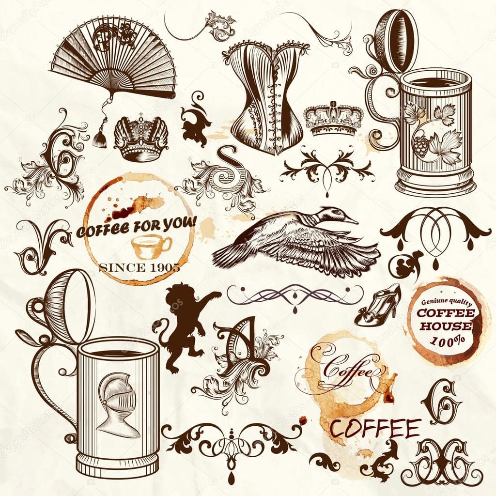 sticker vintage đẹp, độc đáo