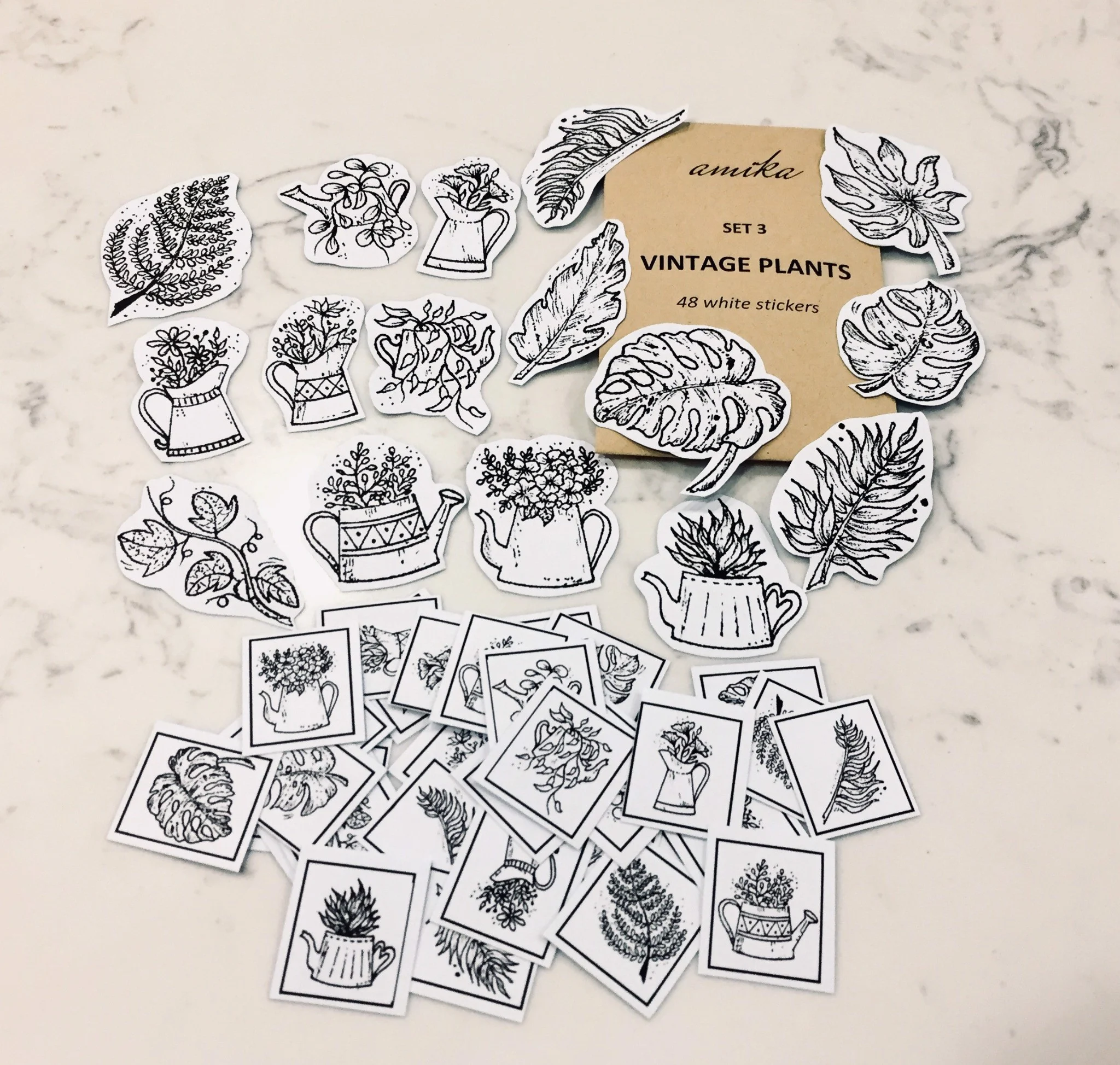 sticker vintage đẹp, độc đáo