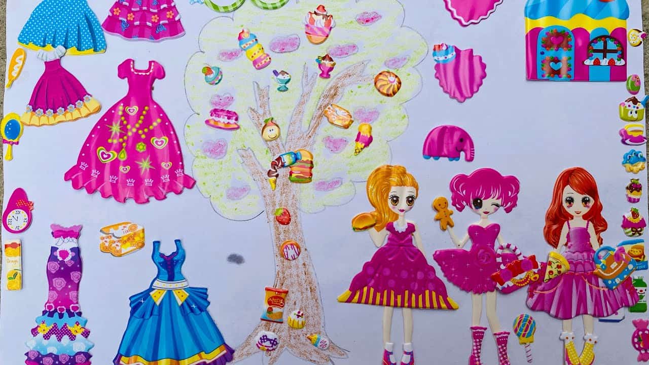 sticker công chúa xinh đẹp