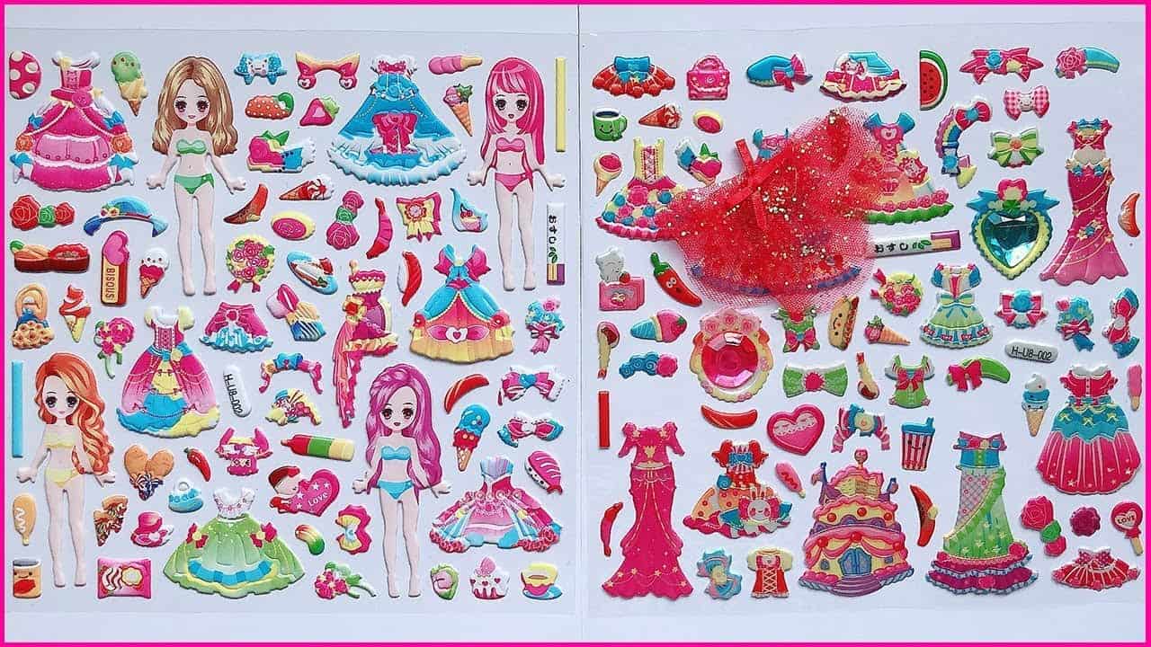 sticker công chúa xinh đẹp