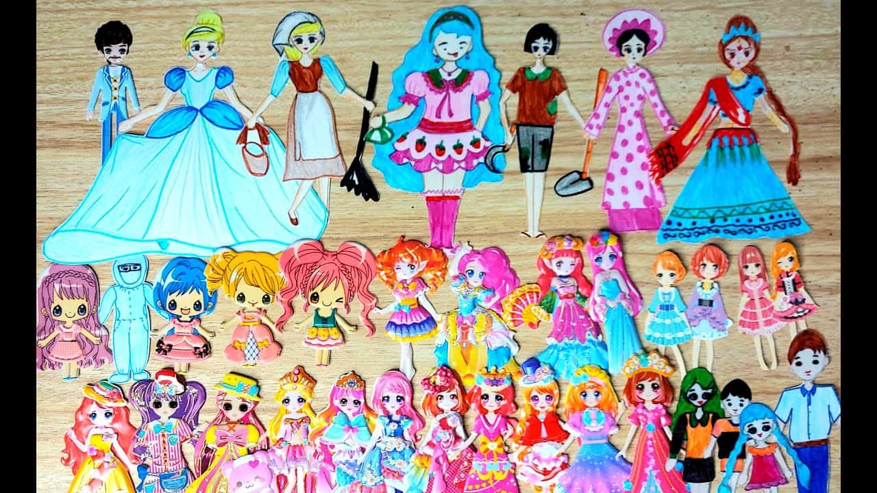 sticker công chúa xinh đẹp