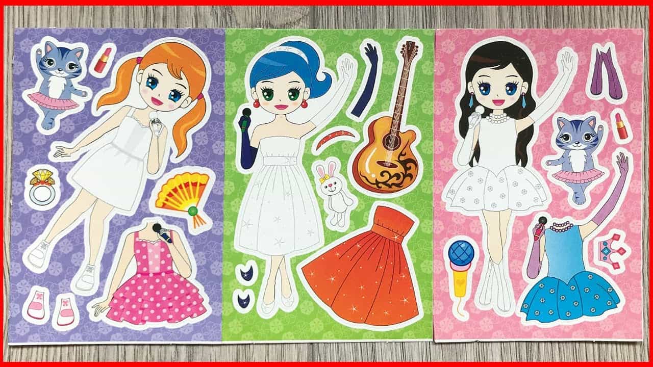 sticker công chúa xinh đẹp