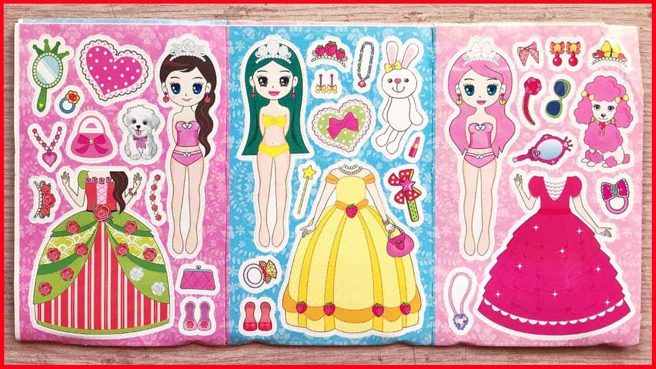 sticker công chúa xinh đẹp
