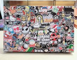 Sticker dán laptop độc đáo