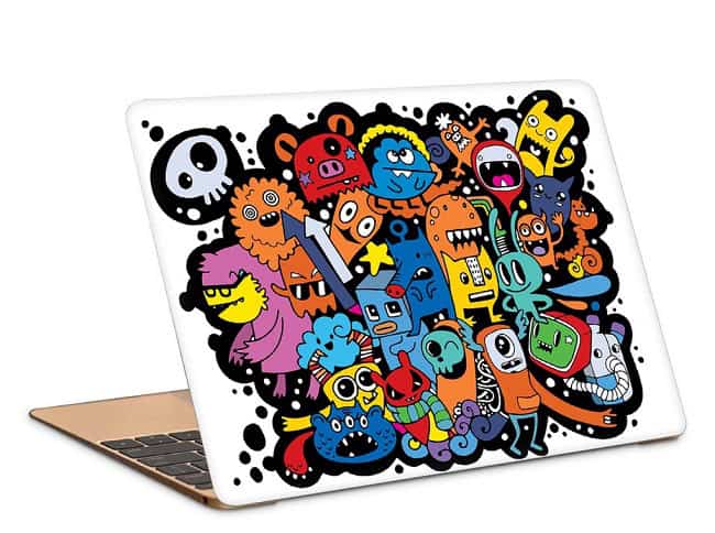 Sticker dán laptop độc đáo