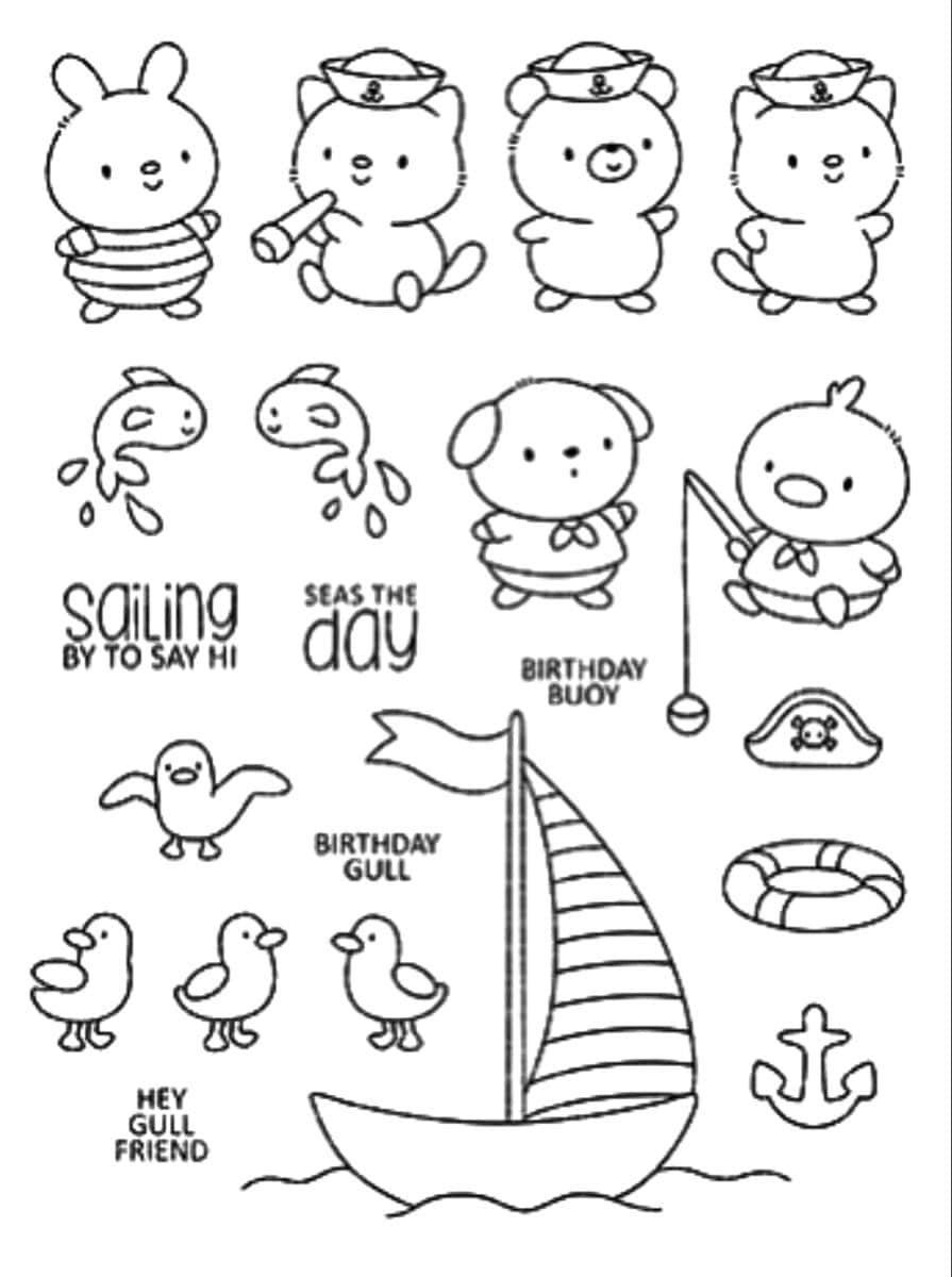 Sticker cute không màu là gì?