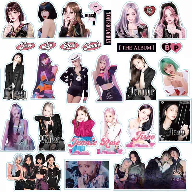 Sticker Black Pink cool ngầu