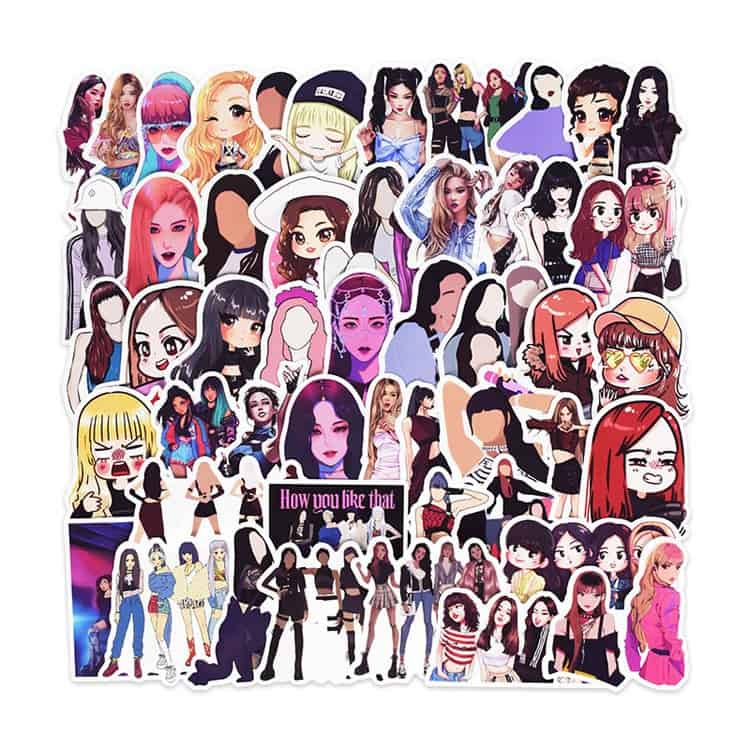 Sticker Black Pink cool ngầu