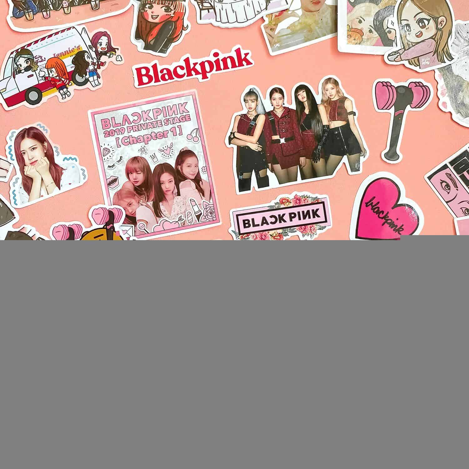 Sticker Black Pink cool ngầu