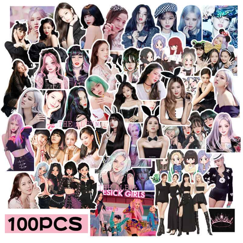 Sticker Black Pink cool ngầu