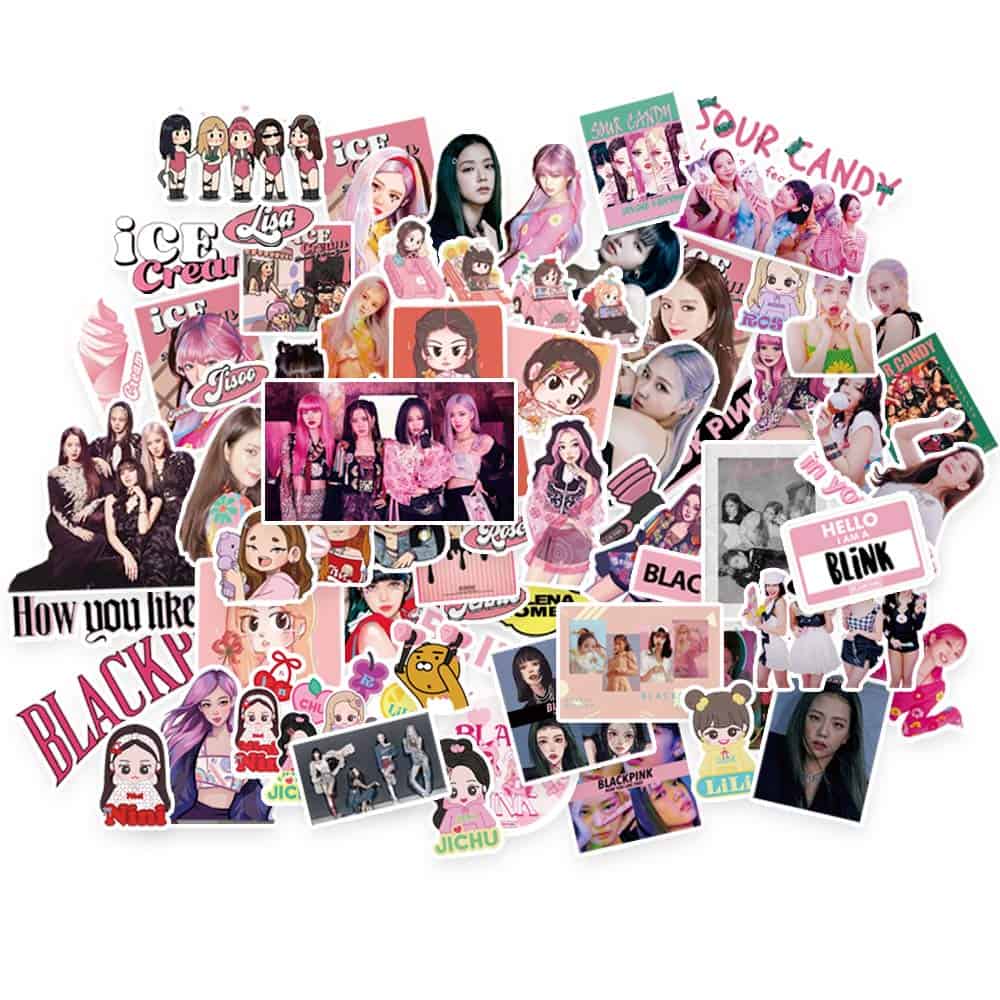 Sticker Black Pink cool ngầu