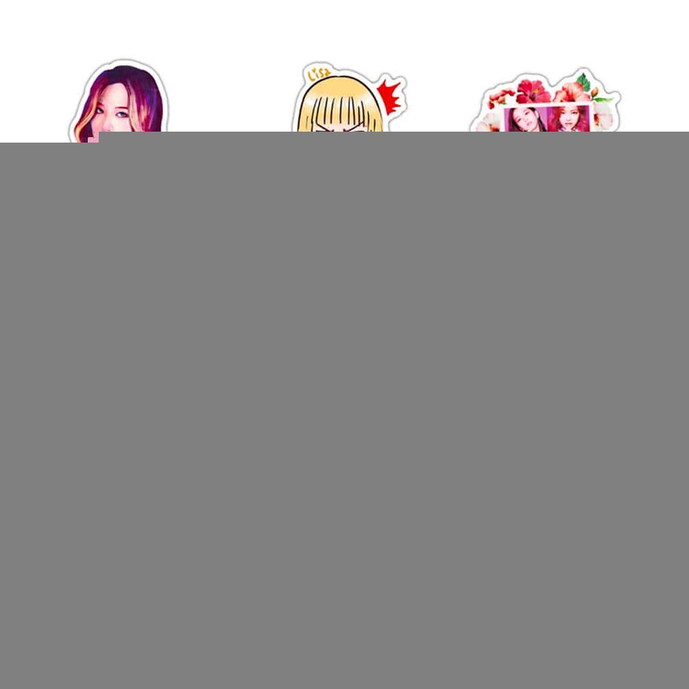 Sticker Black Pink cool ngầu