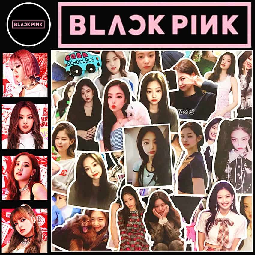 Sticker Black Pink cool ngầu