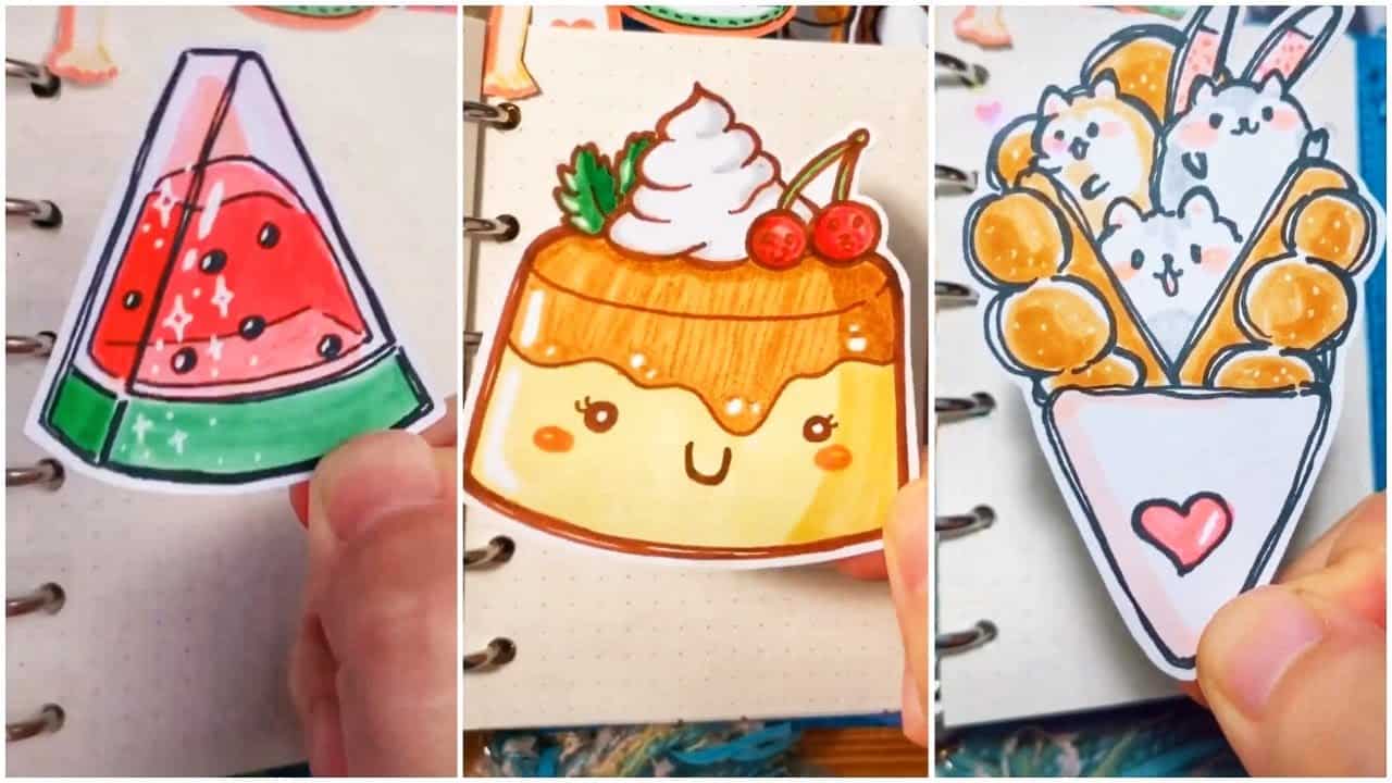 sticker đồ ăn cute