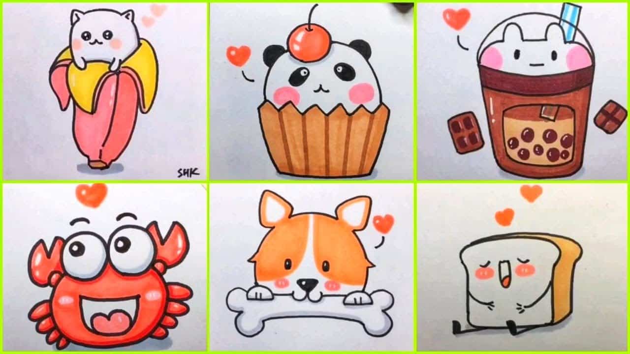 sticker đồ ăn cute